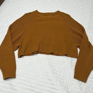 Cropped sweater